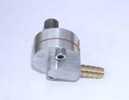 One way reed valve breather
