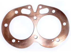 Custom Copper Head Gasket for Norton twins