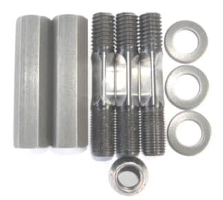 06.0401 NORTON COMMANDO Stainless Steel 4x OUTER HEAD BOLTS 3/8" 
