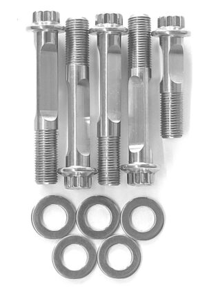 Kit #3 - Reduced shank British ARP 3/8" x 20 tpi SS head bolts for MOLNAR cylinders