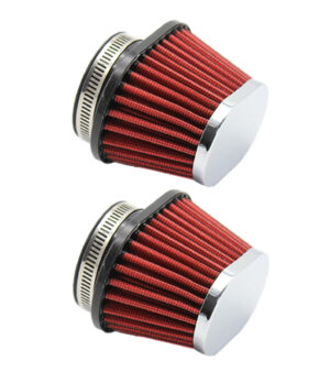 Aircleaners (2) for Aftermarket 33mm FCR only (won't fit Atlas oil tanks)